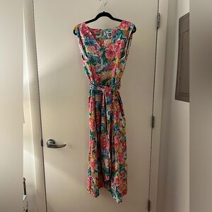 Anne Klein Floral Dress- XL